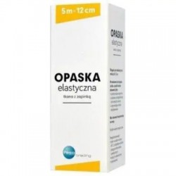 Paso opaska elastyczna tkana z zapinką 5m x 12cm, 1 sztuka