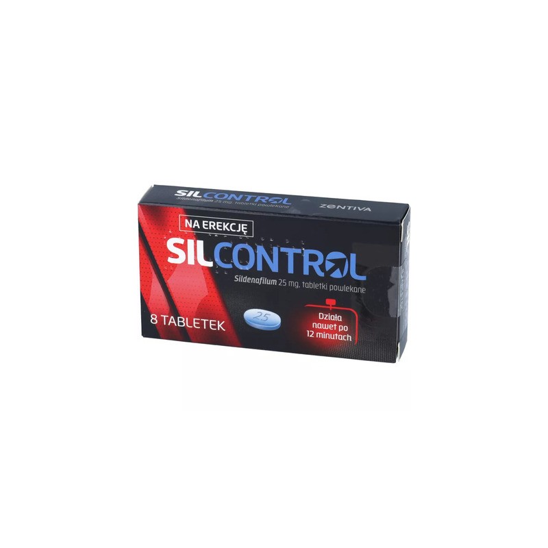 Silcontrol, 25 mg, 8 tabletek powlekanych 