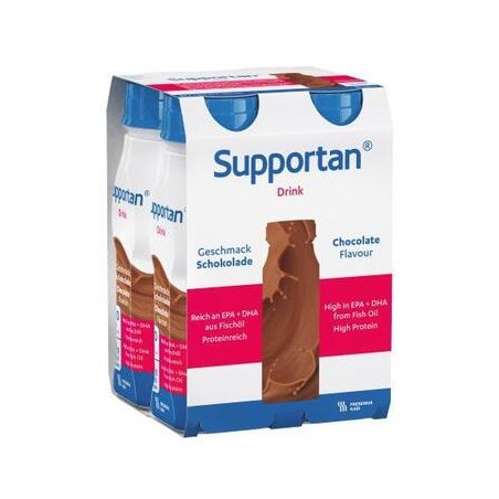 Supportan Drink, preparat odżywczy, smak czekoladowy, 4 x 200 ml