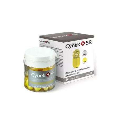 Cynek + SR, 15 mg, 30 kapsułek o przedłużonym uwalnianiu
