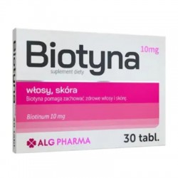 Alg Pharma Biotyna 10 mg, 30 tabletek