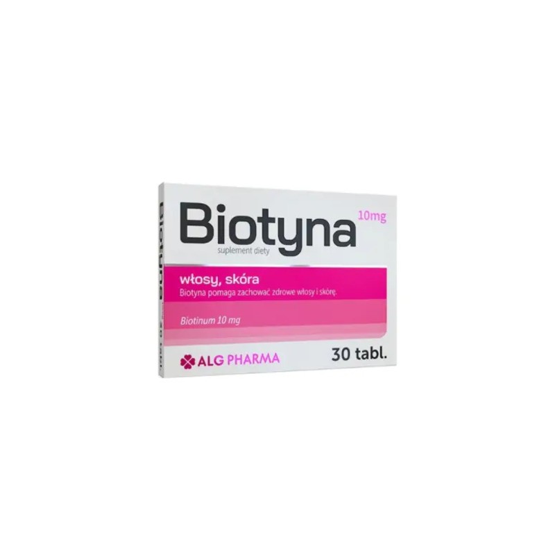Alg Pharma Biotyna 10 mg, 30 tabletek 