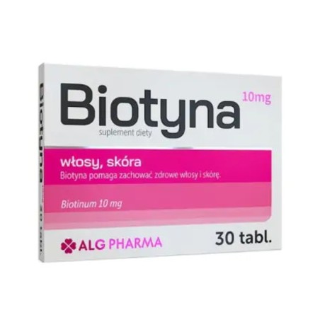 Alg Pharma Biotyna 10 mg, 30 tabletek