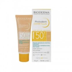Bioderma Photoderm Cover Touch Mineral SPF 50+ Kryjący Podkład mineralny odcień jasny, 40 g