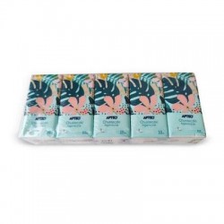 Chusteczki higieniczne Soft APTEO, 10 x 10 sztuk