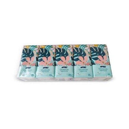  Chusteczki higieniczne Soft APTEO, 10 x 10 sztuk 
