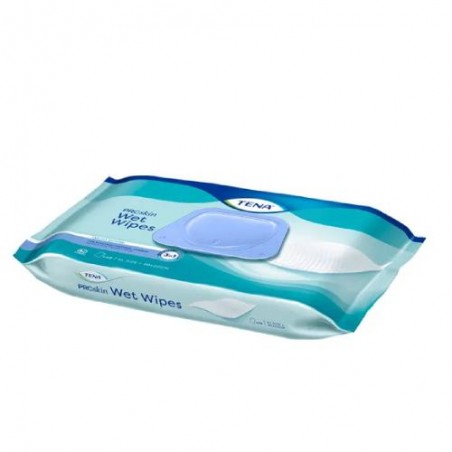  TENA Wet Wipe, chusteczki nawilżane 3w1, 48 sztuk 