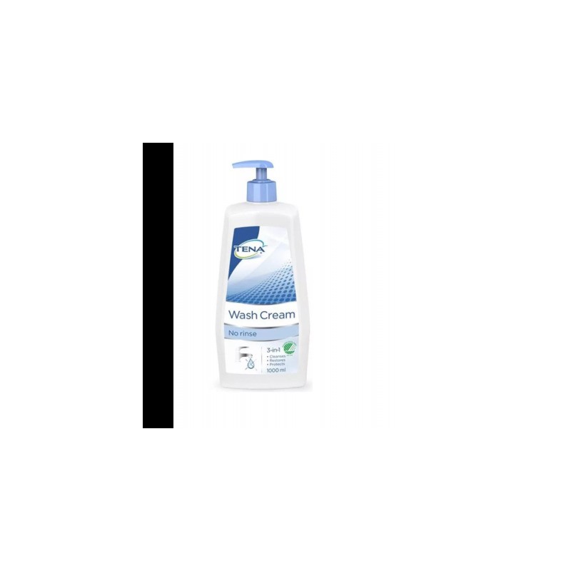 Tena Wash Cream, krem do mycia, bez spłukiwania, 1 L 