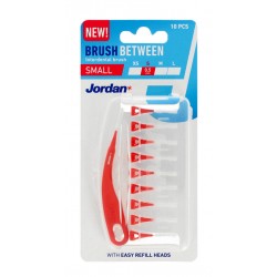 JORDAN BRUSH BETWEEN Szczoteczki międzyzębowe S - 0,5mm, 10 sztuk