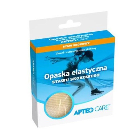  Opaska elastyczna APTEO CARE stawu skokowego rozmiar S, 1 sztuka 