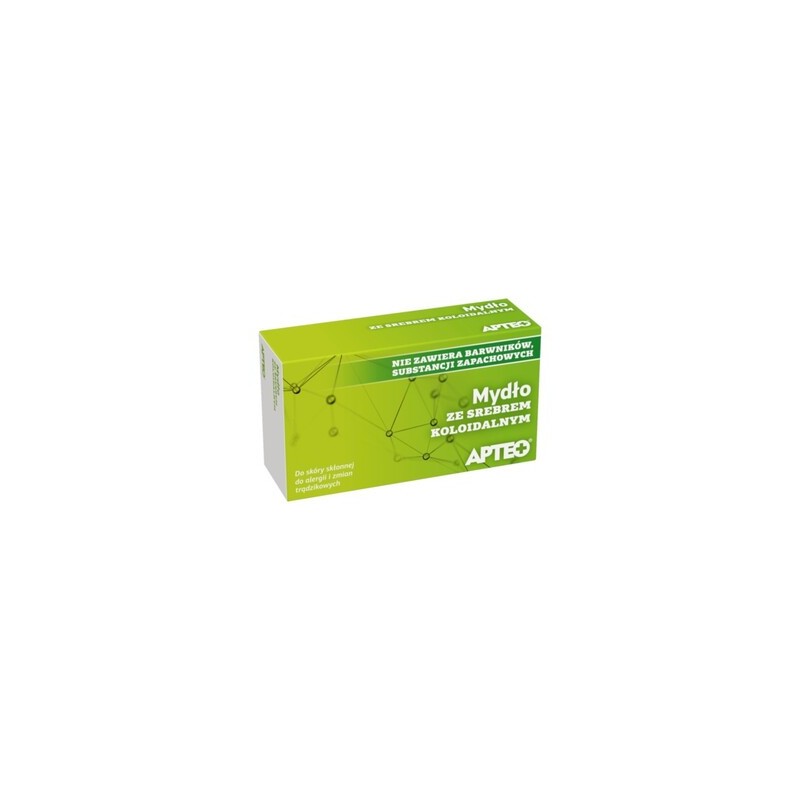 Apteo Care Mydło ze srebem koloidalnym 100g, 1 sztuka 