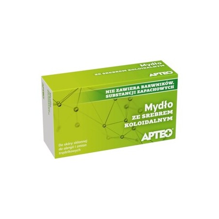  Apteo Care Mydło ze srebem koloidalnym 100g, 1 sztuka 