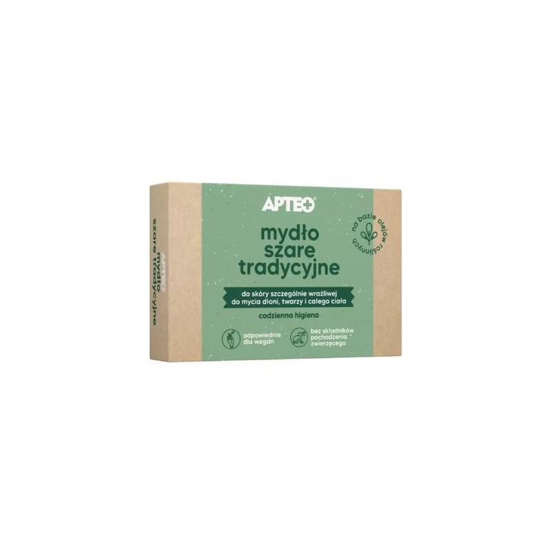 Mydło szare tradycyjne APTEO, kostka, 100 g 