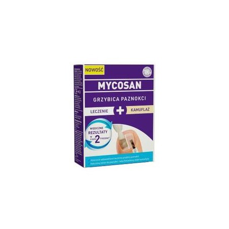  Mycosan grzybica paznokci leczenie i kamuflaż 5 ml 
