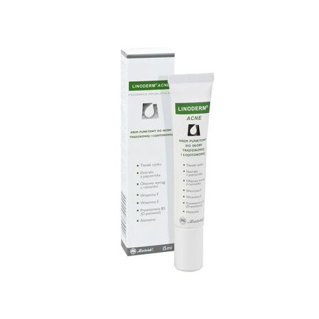Linoderm Acne krem, 15 ml