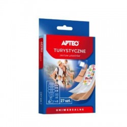 Plastry turystyczne Apteo Care, 27 sztuk