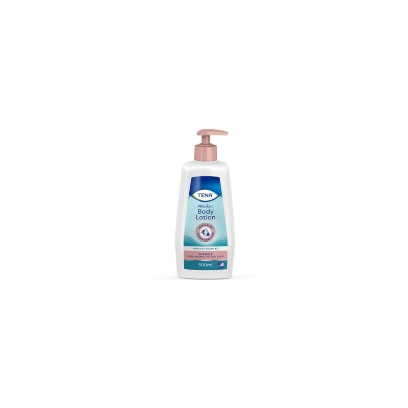 Tena Skin Lotion, mleczko do ciała z witaminą E, 500 ml 