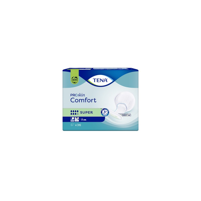 TENA Comfort ProSkin Super, pieluchy anatomiczne, 36 sztuk 