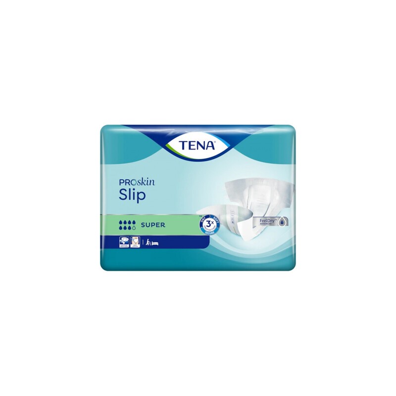 Pieluchomajtki Tena Slip ProSkin Super OTC Edition M, 10 sztuk 
