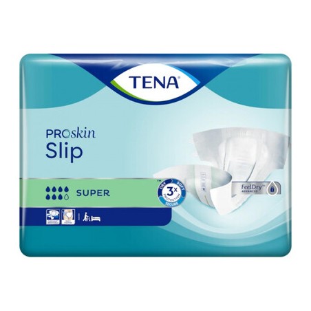 Pieluchomajtki Tena Slip ProSkin Super OTC Edition M, 10 sztuk