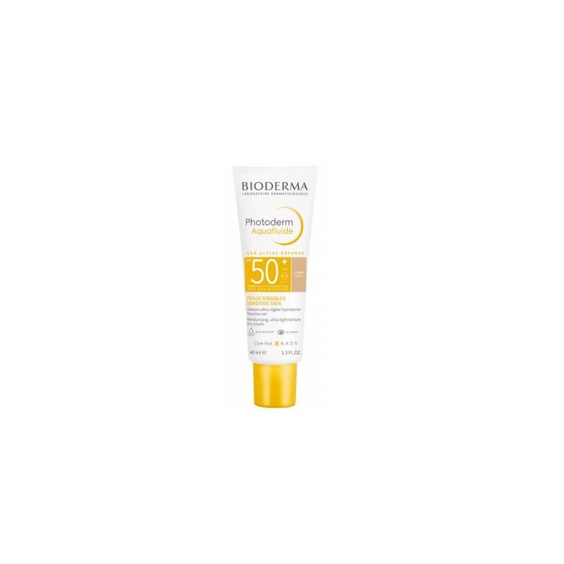 Bioderma Photoderm Aquafluide, ultralekki fluid przeciwsłoneczny do skóry normalnej, jasny, SPF 50+, 40 ml 