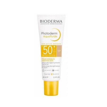 Bioderma Photoderm Aquafluide, ultralekki fluid przeciwsłoneczny do skóry normalnej, jasny, SPF 50+, 40 ml