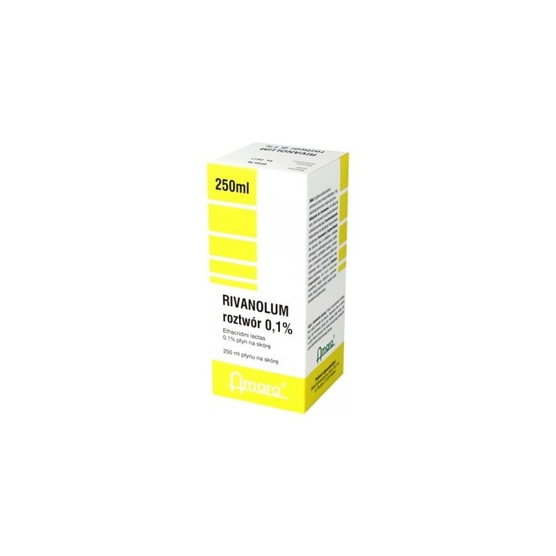 Rivanolum roztwór 0,1%, płyn na skórę, 250 ml 