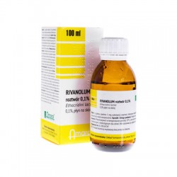 Rivanolum roztwór 0,1%, płyn na skórę, 100 ml