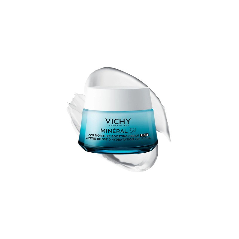 Vichy Mineral 89, bogaty krem nawilżająco-odżywczy, 72h, 50 ml 