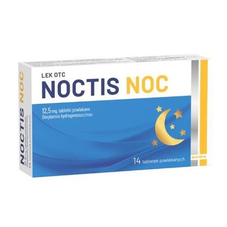 Noctis, 12,5 mg, tabletki powlekane, 14 sztuk