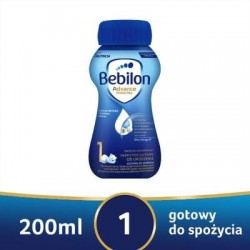 Bebilon Advance 1, mleko początkowe gotowe do spożycia, od urodzenia, 200 ml