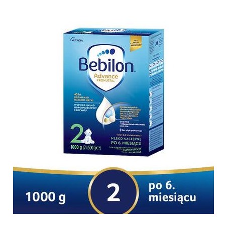  Bebilon Advance Pronutra 2, mleko następne, powyżej 6 miesiąca, 1000 g 