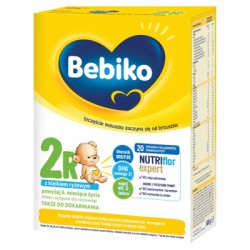 Bebiko 2R Nutriflor Expert, mleko następne z kleikiem ryżowym, powyżej 6 miesiąca, 600 g
