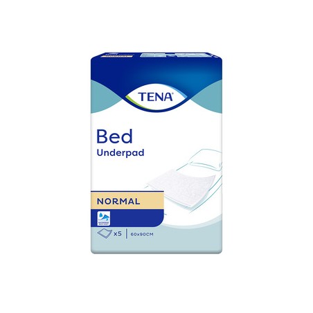 Tena Bed Normal, podkłady chłonne, 60 x 90 cm, 5 sztuk