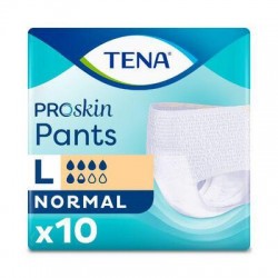 Tena Pants ProSkin Normal, majtki chłonne, rozmiar L, 10 sztuk