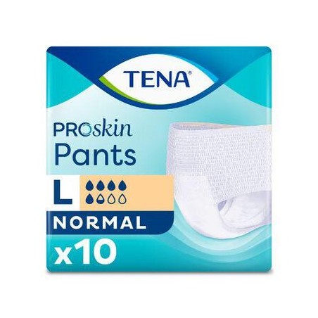  Tena Pants ProSkin Normal, majtki chłonne, rozmiar L, 10 sztuk 
