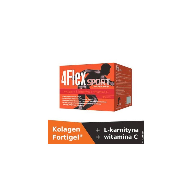 4 Flex Sport, proszek w saszetkach, 30 sztuk 