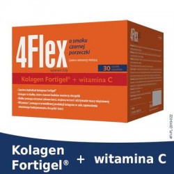 4Flex, smak czarnej porzeczki, 30 saszetek