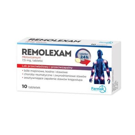 Remolexam 7,5 mg, 10 tabletek