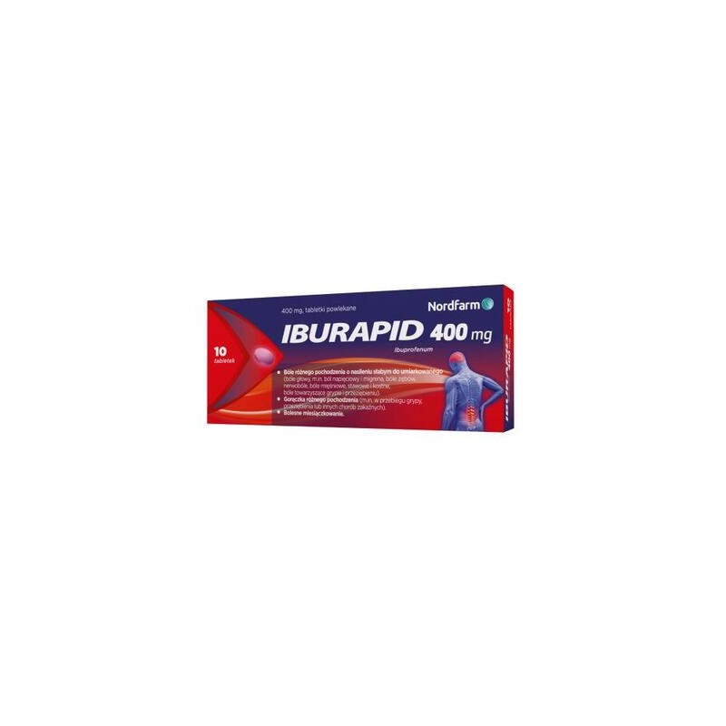 Iburapid 400 mg, 10 tabletek 