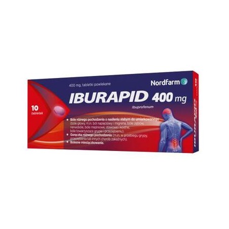 Iburapid 400 mg, 10 tabletek