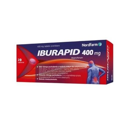 Iburapid 400 mg, 20 tabletek
