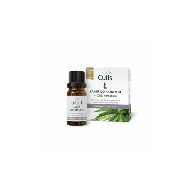 Cutis Ł lakier do paznokci z CBD 10 ml 