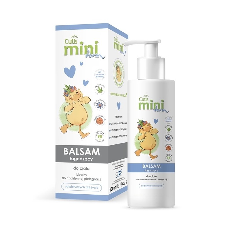 Cutis Mini derm Balsam łagodzący 200 ml 