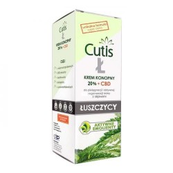 Cutis Ł łuszczyca krem konopny 20% + CBD, 120 ml