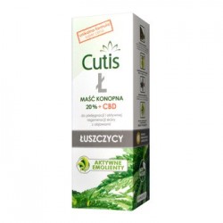 Cutis Ł łuszczyca maść konopna 20% + CBS, 120 ml