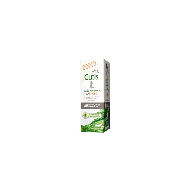 Cutis Ł łuszczyca maść konopna 20% + CBS, 120 ml 