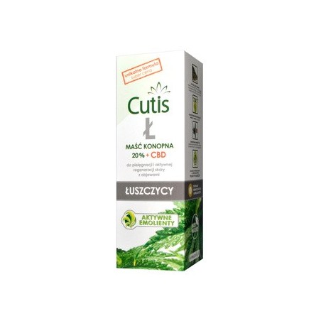  Cutis Ł łuszczyca maść konopna 20% + CBS, 120 ml 