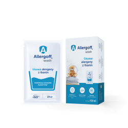 Allergoff wash dodatek do prania 6 szt po 20 ml