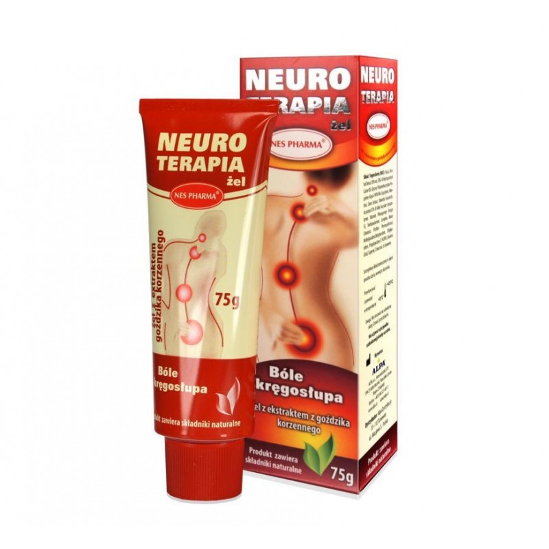 Neuro Terapia żel na bole kręgosłupa z goździkiem, 75 g 
